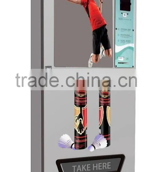 Coin/bill/credit Card Operated Shuttlecock Vending Machine photo-4