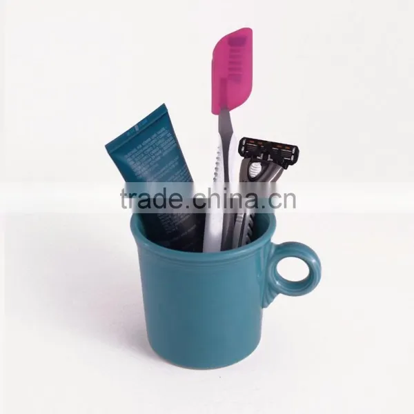 Bojie Toothbrush Holder With Cover Toothbrush Head Cover FDA Silicone Toothbrush Covers photo-6