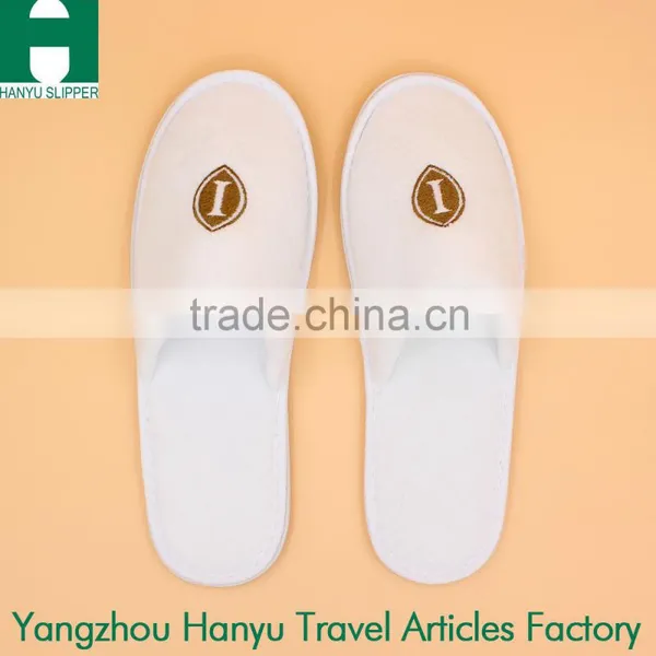 Polyester Velvet Pile Slipper With EVA Outsole