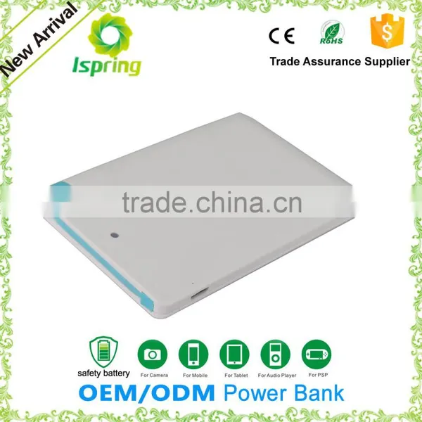 2016 Newest Ultra Slim Power Bank,Credit Card Power Bank 2500mah for Smartphone photo-4