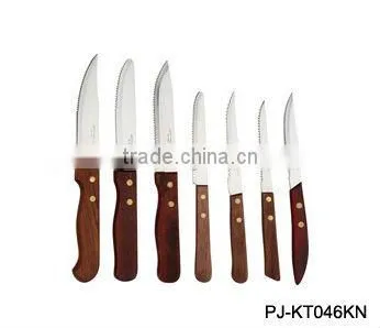 Wooden Handle Steak Knife