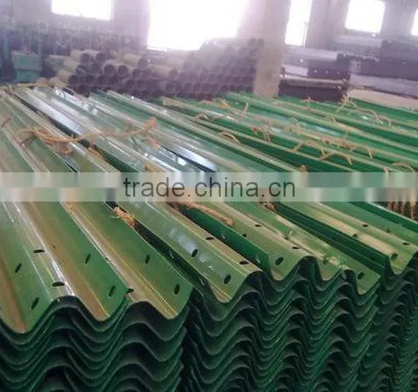 Professional Factory Produced Steel Beam Road Safety Guardrail for Sale photo-6