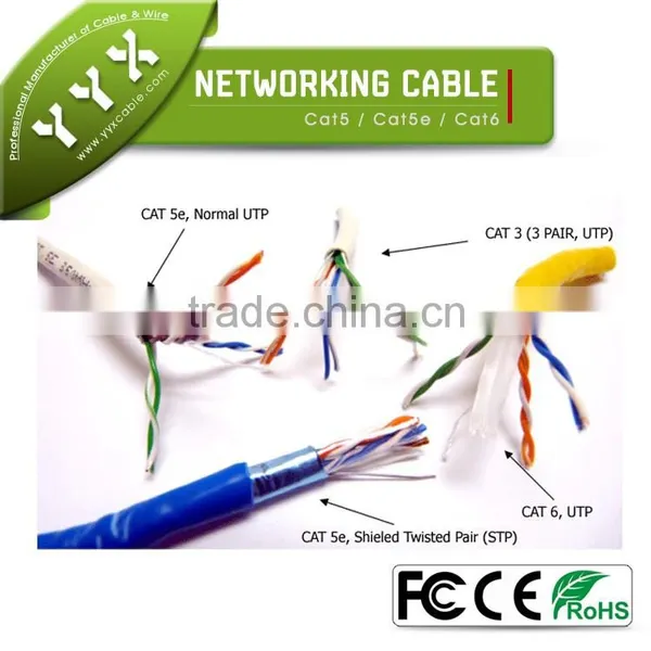 Yueyangxing UTP Cat5e Network Lan Cable Indoor Shielded photo-3