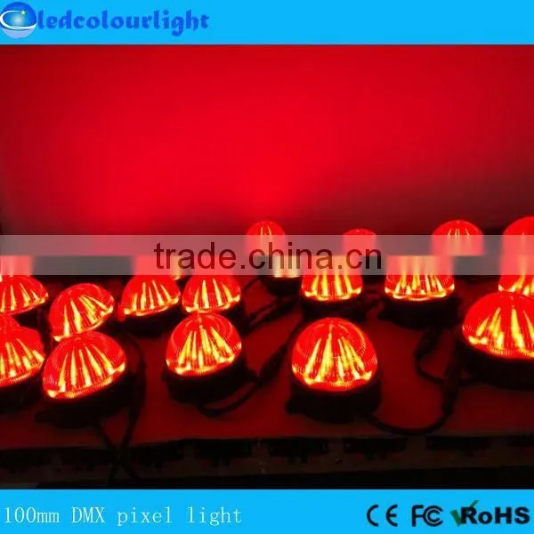 100mm Addressable Nightclub Wall DMX RGB Pixel Light Wholesale photo-6