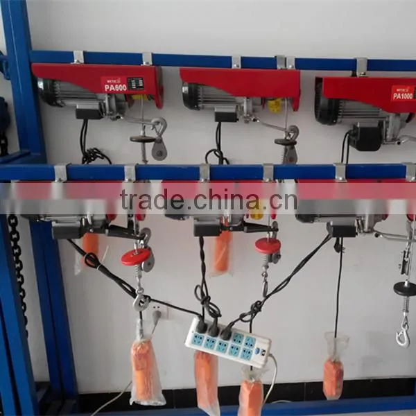 PA Mini Electric Hoist With Wireless Remote Control photo-5