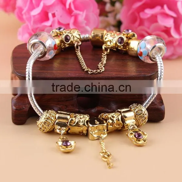 China Supplier 2015 Fashion Gold Jewelry Gold Bracelet photo-5