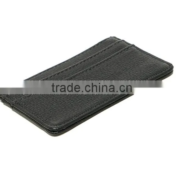PU Leather Unisex Slim Super Thin Card Holder Pouch photo-6