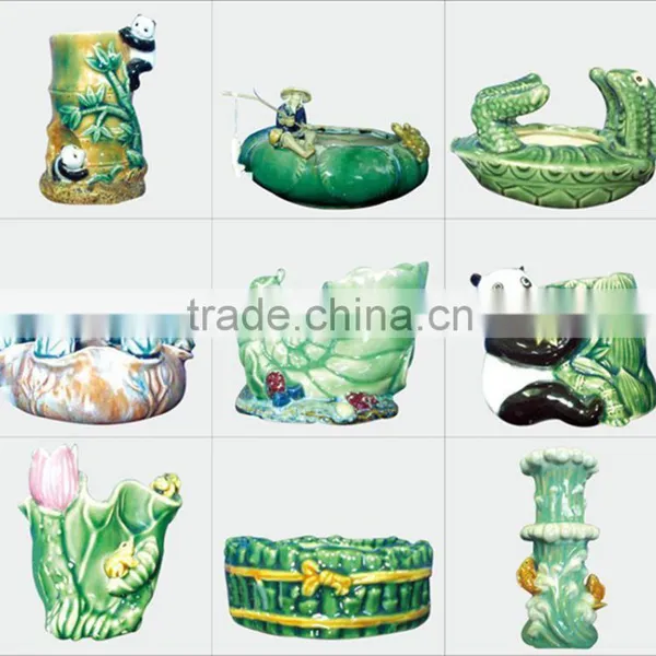 Chinese Ceramic Flower Pot Glazed Flowerpot Planter for Garden Ornamental Decoration photo-6