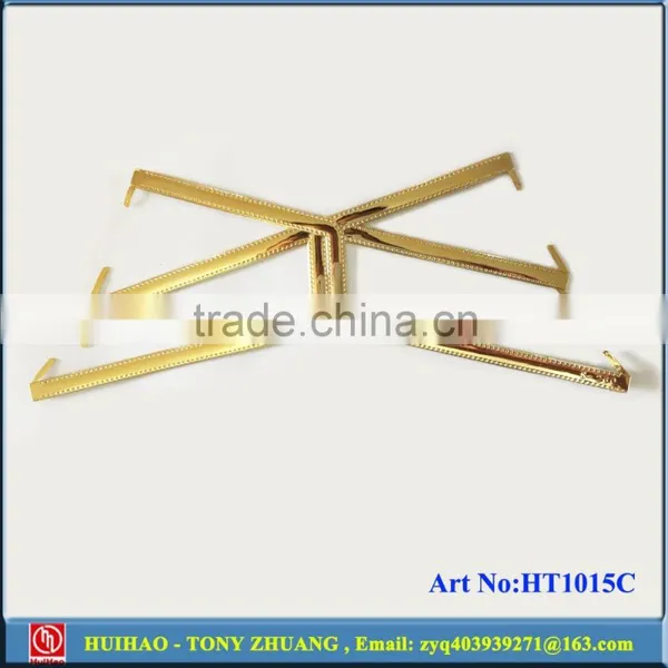 Gold Color TPU Plating Shoes Clip Decorative Chain (HT1104A) photo-3