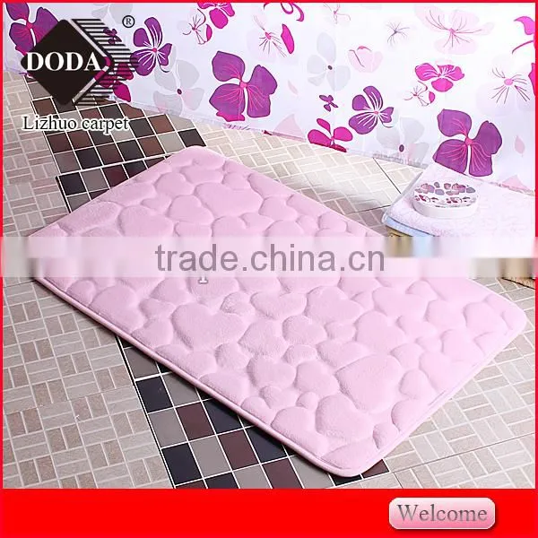 Best Selling Cheap Polyester Non Slip Embossing Doormat Kitchen Floor Mat photo-3