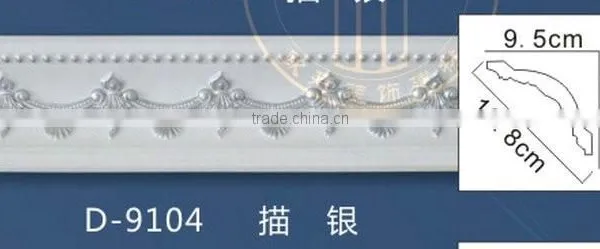 European and American Style Wall Decoration Decorative PU Crown Moulding for Ceiling and Wall photo-4