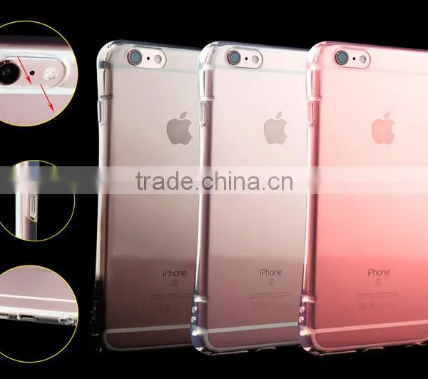 4.7 Inch Shockproof Transparent TPU Funky Mobile Phone Cover Case photo-5