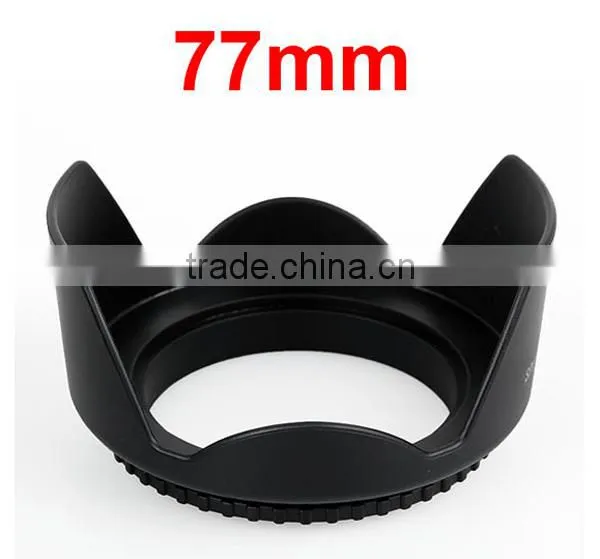 Cheap Price 77mm Camera Lens Hood