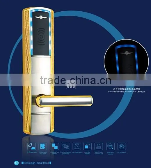 Plastic Box With Lock and Key,electronic Key Lock Box,RFID Card Hotel Lock photo-4