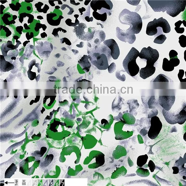 100%Polyester Weft Fdy Printed Knitted Fabrics photo-5