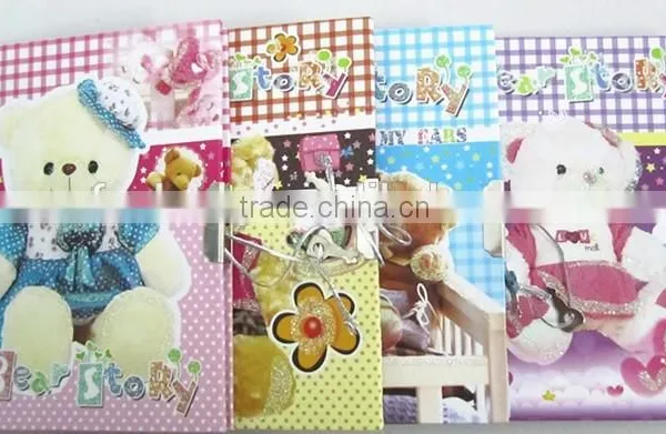 children lock notebook diary notes