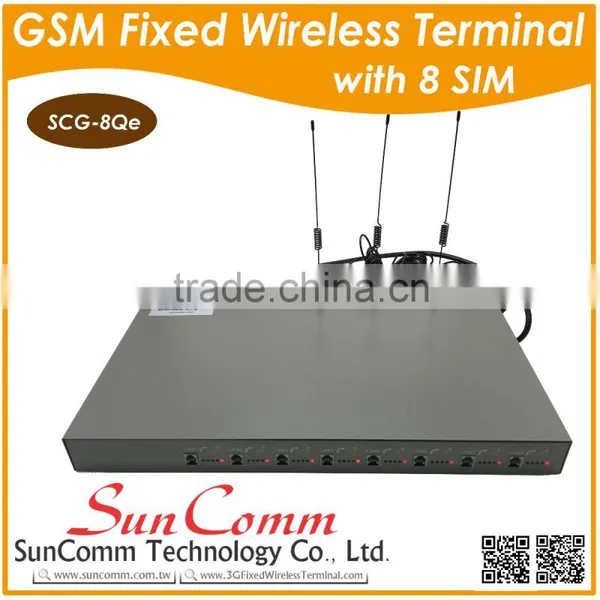 SCG-8Qe 8 SIM GSM Fixed Wireless Terminal/Gateway Support PBX photo-6