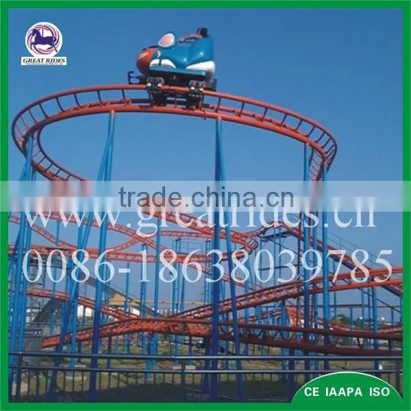 Amusement Rides Theme Park Mini Roller Coaster Crazy Mouse for Sale photo-2