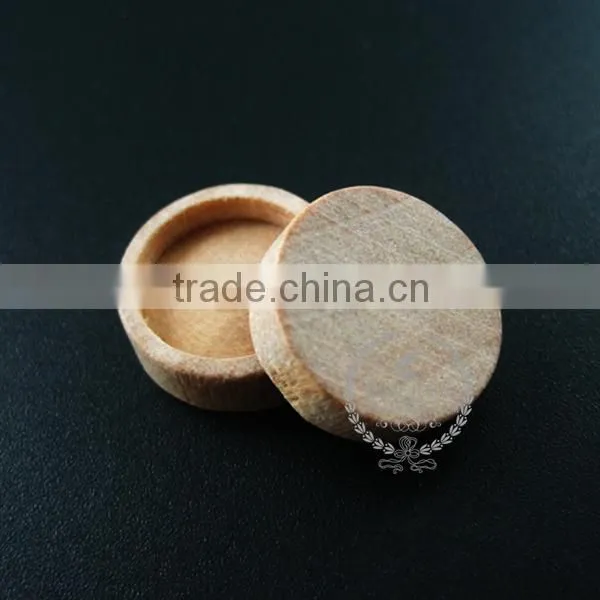 14mm Setting Size Natual Log Wood Round Bezel Pendant Setting DIY Findings Bezel Tary Supplies 1411134 photo-4
