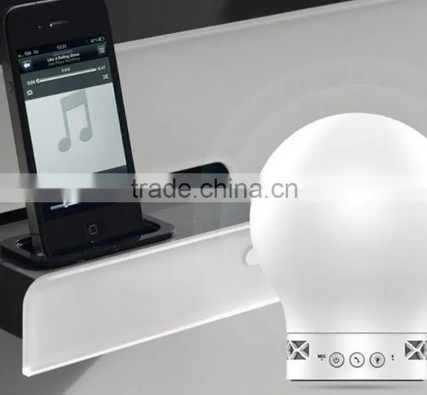Mushroom Color Changed Music Player Lamp Bluetooth Speaker photo-2