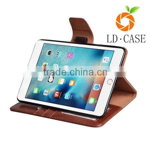 Business Style Fold Tablet Cover Leather Case for Ipad Pro photo-5