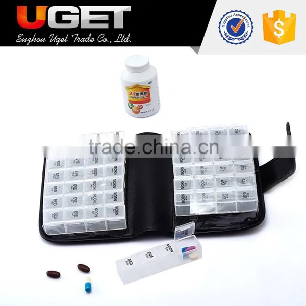 Multifunctional One Week 7-days Waterproof 28 Day Wallet Pill Box photo-5