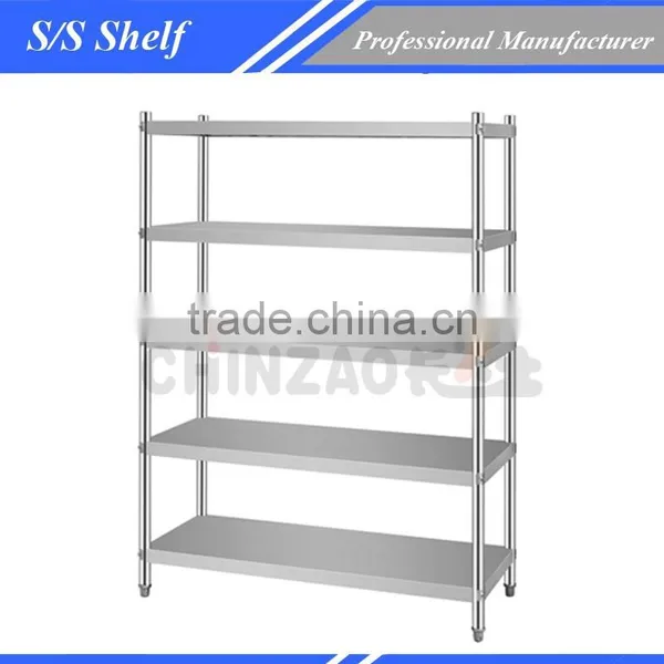 Commercial Kitchen Storage Stainless Steel Shelf / Stainless Steel Rack CHZ-S12