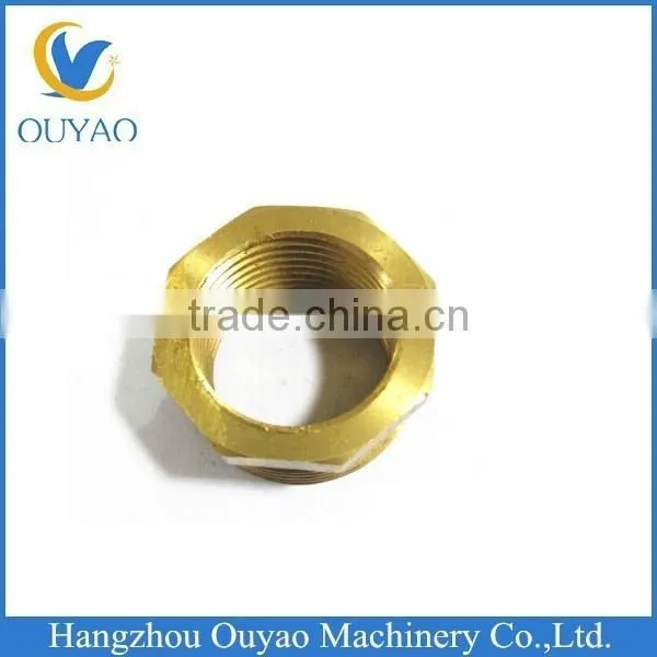 Laser Cutting Brass Hexagonal Female Thread Coupling/Socket