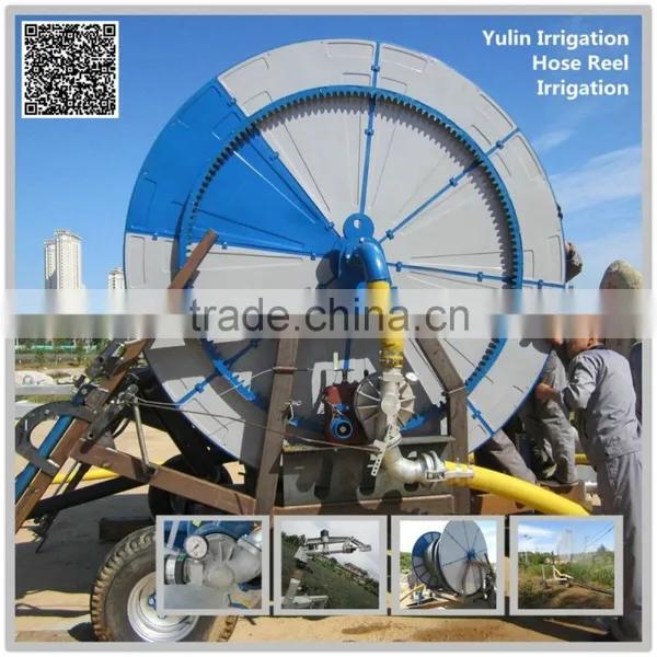 Hot Sale Travelling Irrigator for Farm Hose Irrigation Reels Machine With Boom for Large Land For Fram Land photo-2