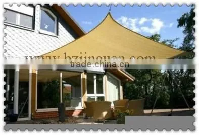Outdoor Green Sunshade Sail Tent photo-2