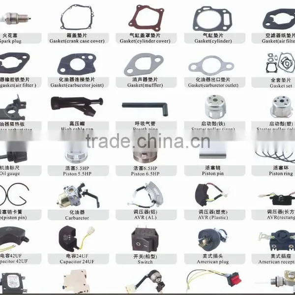 Spare Parts 6.5hp 168f 170f Gx160 Gasoline Engine photo-3