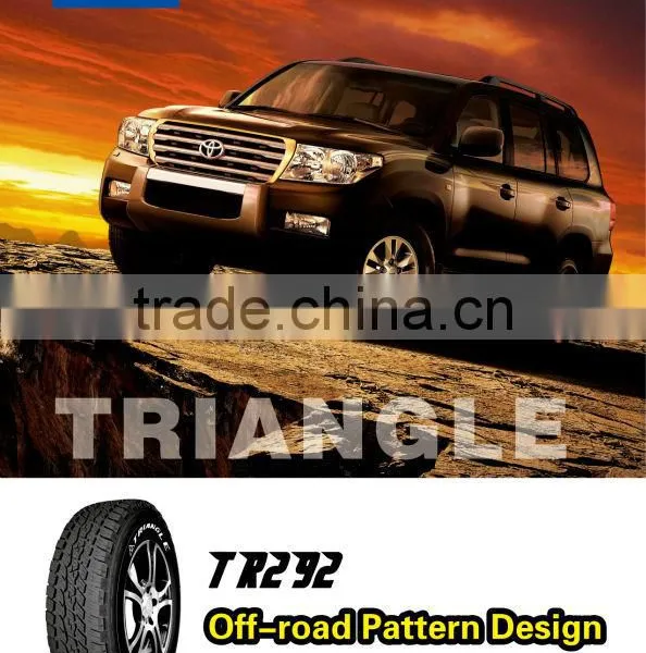 HIGHT QUALITY ALL TERRAIN TYRES AT PATTERN TRIANGLE UV TIRE 235/65R17 photo-2