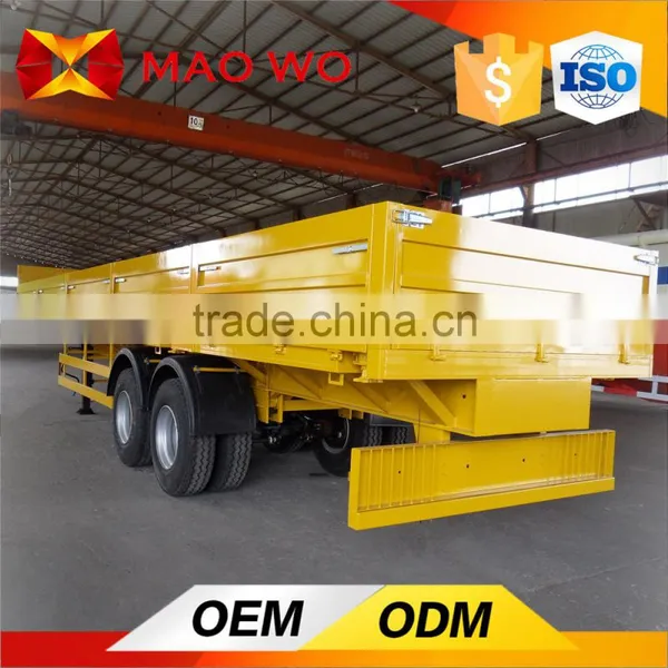 Spain OEM 18 to 80 Ton Bulk Cargo Side Wall Truck Trailer photo-6