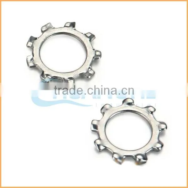 China Professional Manufacturing Zinc Plated Washer Square Serrated Lock Washer photo-5