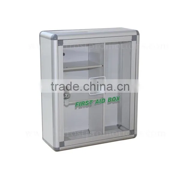 Office Aluminum First Aid Kit Wall Mounted Metal First Aid Box photo-2