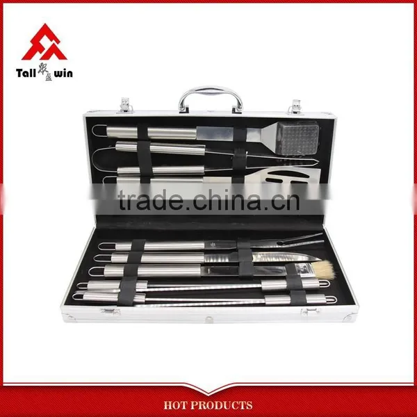 Stainless Steel Bbq Grill Tools Set Barbecue Accessories Utensils photo-3