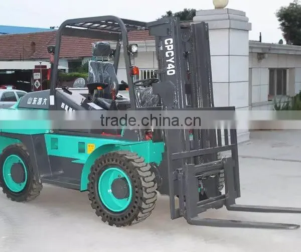 Hot Good Selling 4ton Rough Terrain Forklift CPCY40 photo-6