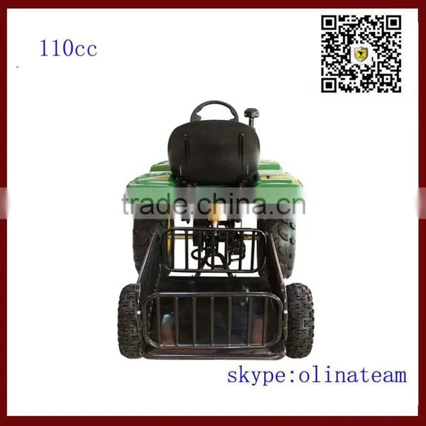 Hot Sale China Cheapest 4 Wheel 110cc Mini Farm Tractor Price photo-2