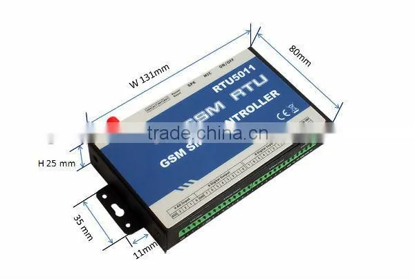 GSM RTU Controller With 8I/O,4AD,RS232 , RTU5011 photo-6