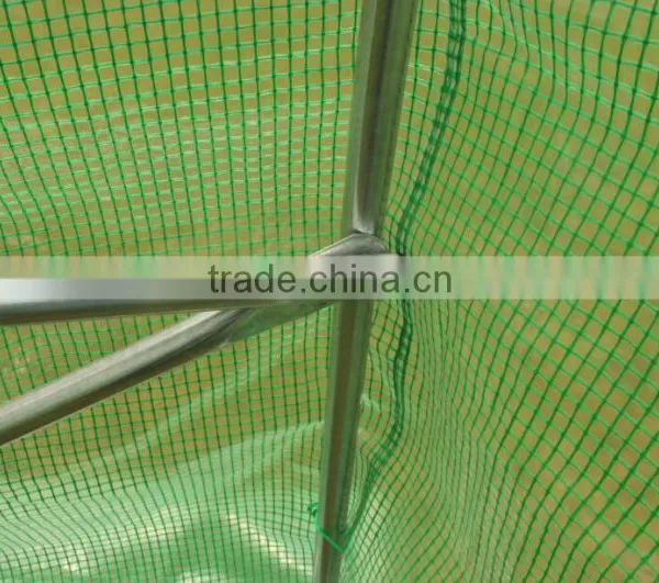 Garden Polytunnel Greenhouse Galvanised Steel Frame Poly Tunnel 8mx4m x 2.3m photo-4