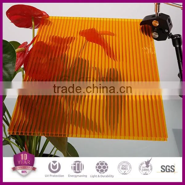 Cheap Twin-wall Polycarbonate Sheet Greenhouse Sheet, Roofing Sheet, Awning Sheet photo-6