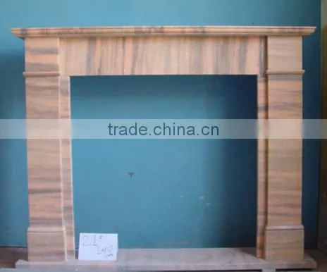 Simple Style Marble Fireplace Wholesale photo-3