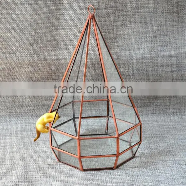 Indoor Plant Glass Terrarium Micro Landscape Glass Greenhouse photo-2
