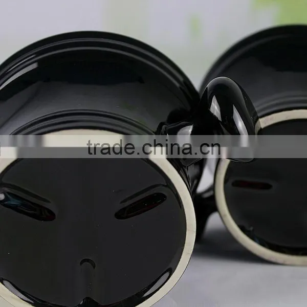 Factory Wholesale Custom Porcelain Ceramic Soap Mug, Shaving Bowl With Handle photo-5