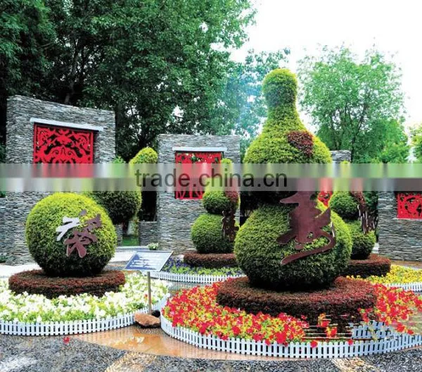 Factory Price High Quality Artificial Green Sculpture for Decoration photo-6