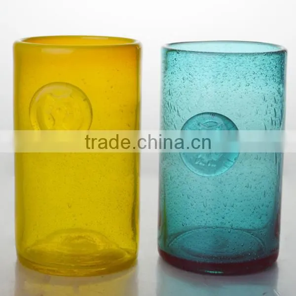 Color Bubble Water Glass Set Glass Bottle and Highball photo-4