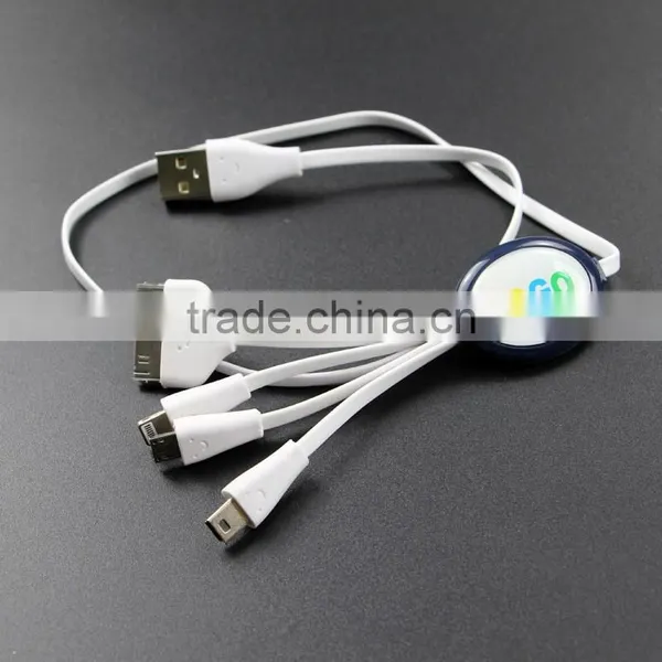 New Arrival 4 in 1 USB Charging Cable for IPhone 4 4s 5 5S 5C 6 6plus,samsung Galaxy s6 photo-4