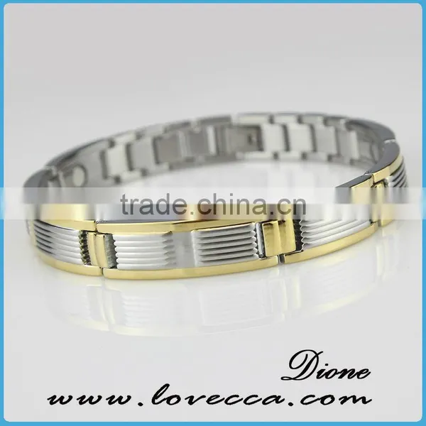 Mens Germanium and Tourmaline Bracelet, Germanium Ceramic Bracelet photo-3