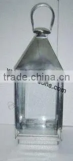 Colorful Windproof Lightweight Metal Candle Lantern photo-2