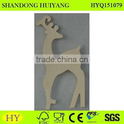 2015 Wood Decoration Crafts of Christmas Deer photo-2